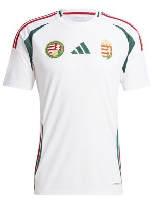 Hungary maglia da trasferta kit da calcio seconda uniforme da uomo abbigliamento sportivo top da calcio maglia sportiva Coppa Euro 2024